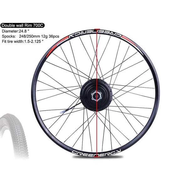 BAFANG 48V 350W agymotor szett